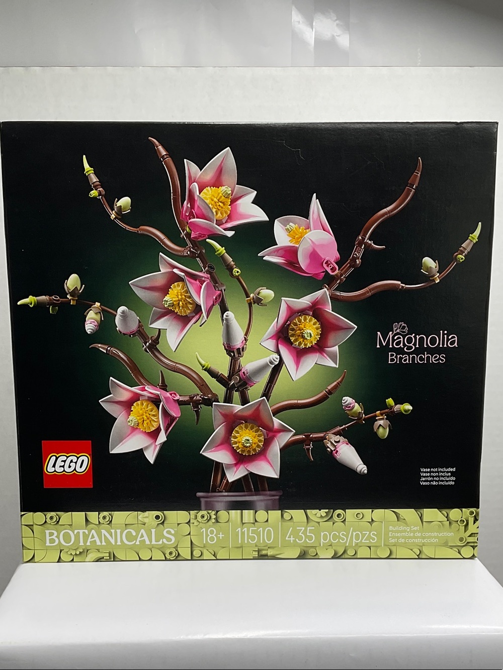 LEGO Pink Magnolia Branches Floral Display